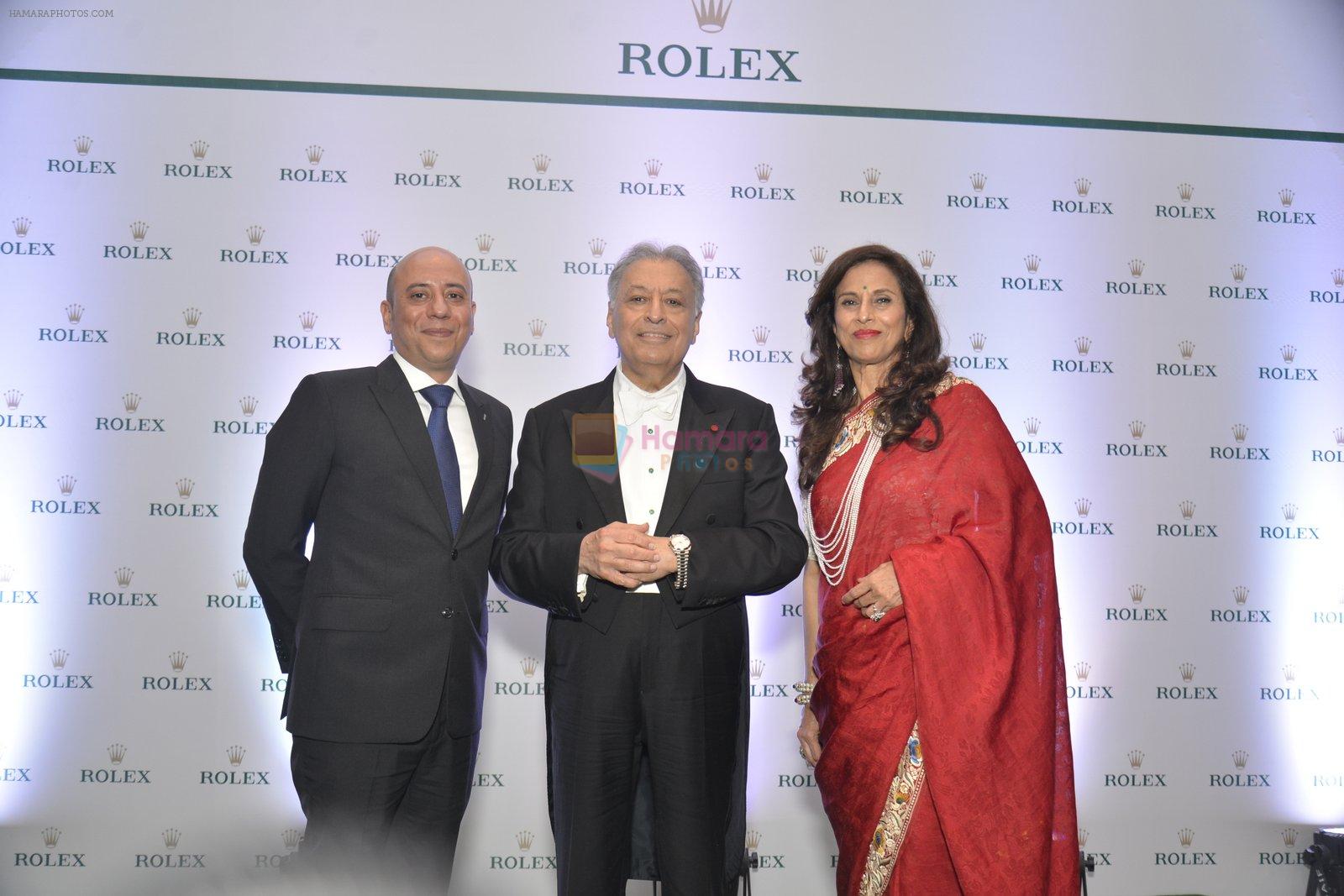 Shobhaa De at Zubin Mehta dinner hosted by Rolex on 17th April 2016