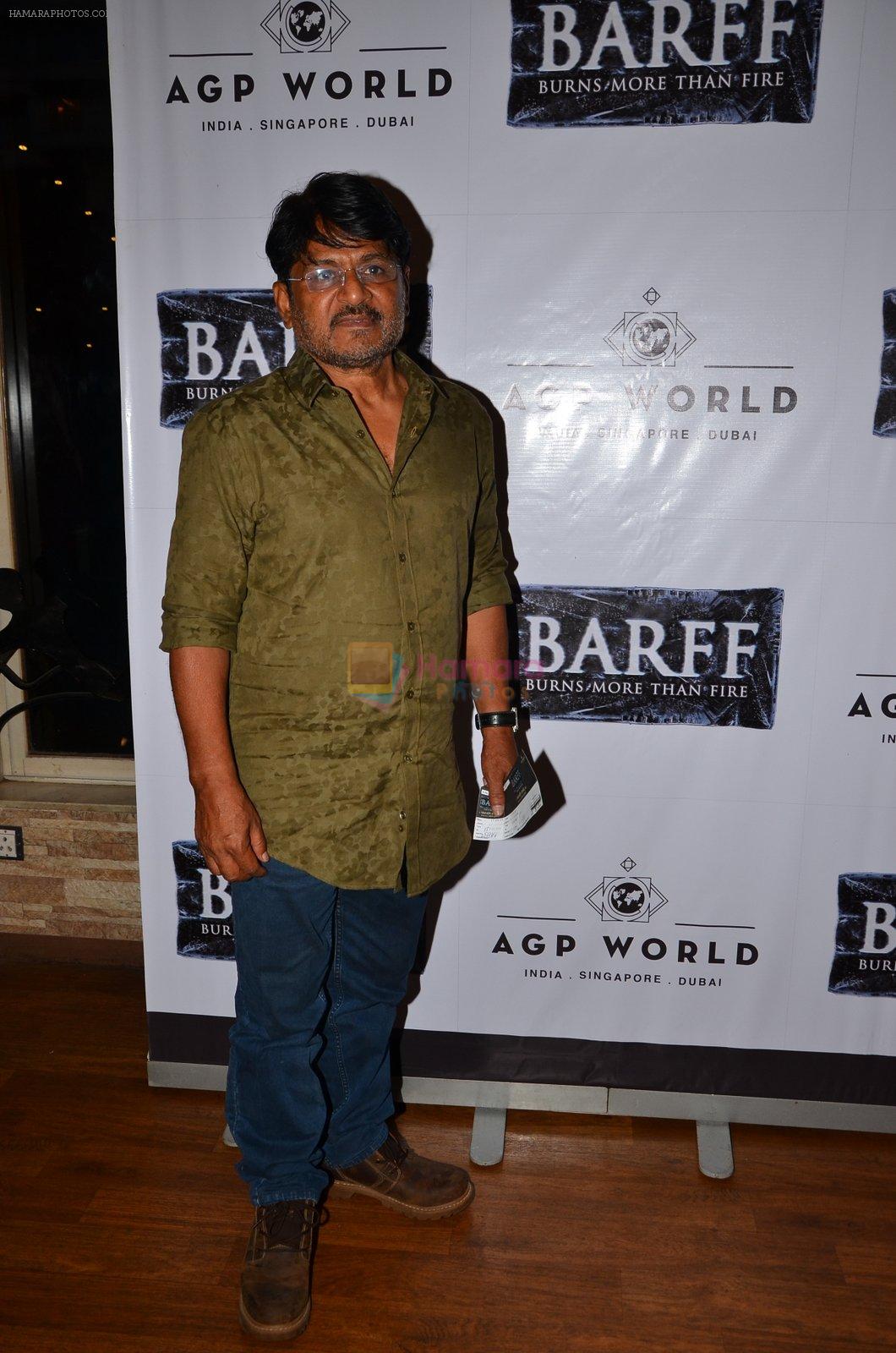 raghubir yadav at AGP play Barff by Saurabh Shukla on 17th April 2016
