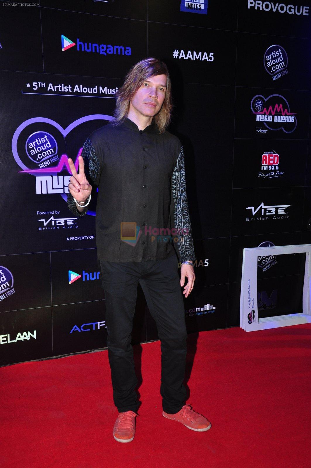 Luke Kenny at Artist Aloud Music Awards on 20th April 2016