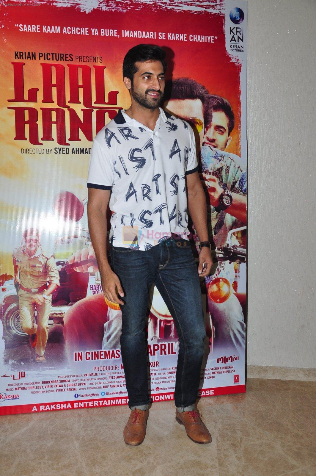 Akshay Oberoi at Laal Rang screening in Mumbai on 21st April 2016