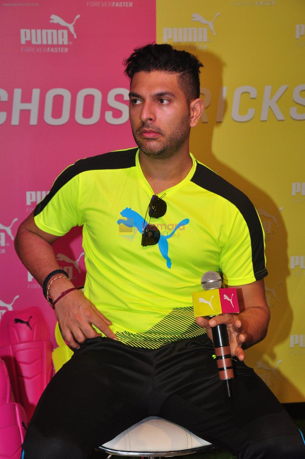 Yuvraj Singh at Puma promotional event on 21st April 2016