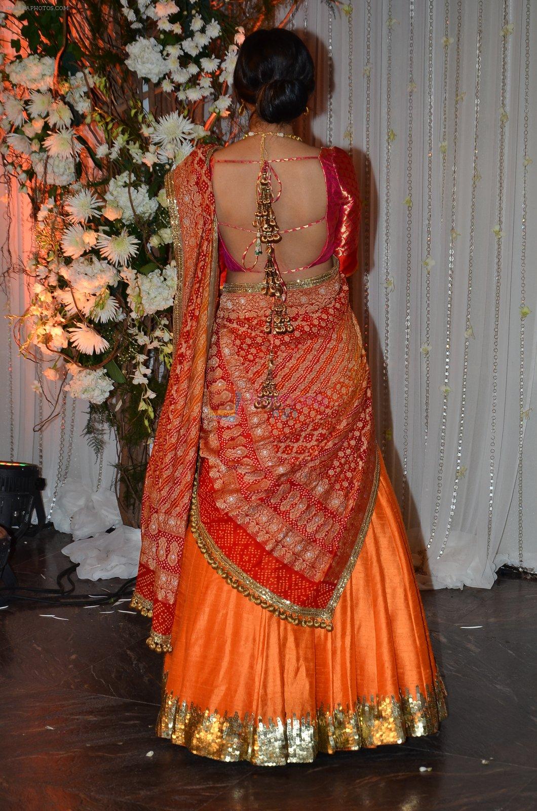 Sophie Chaudhary at Bipasha Basu and Karan Singh Grover's Wedding Reception on 30th April 2016