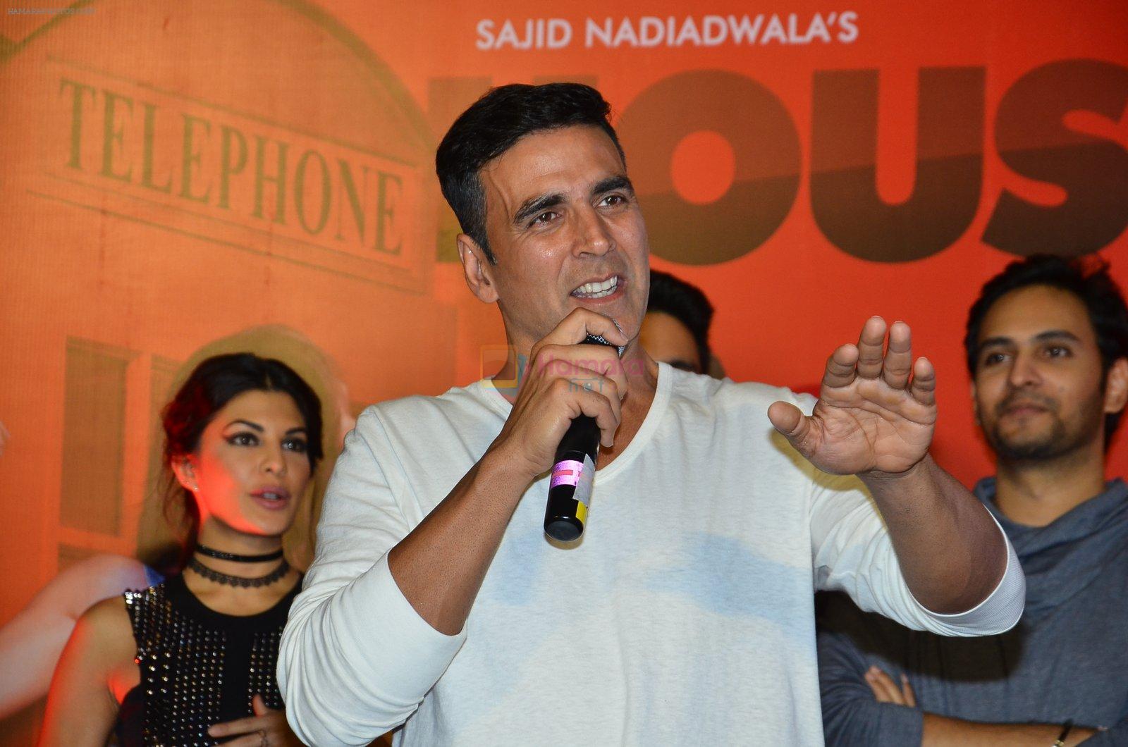 Akshay Kumar at the Launch of the song Taang Uthake from the film Housefull 3 on 6th May 2016
