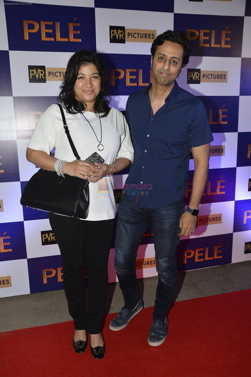 Salim Merchant at Pele screening in Mumbai on 9th May 2016