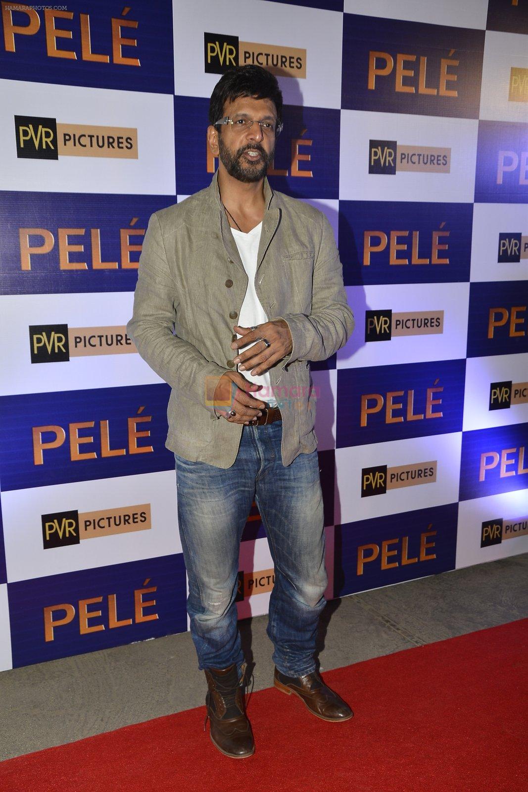 Javed Jaffrey at Pele screening in Mumbai on 9th May 2016