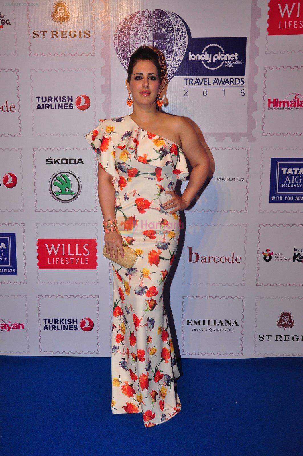 Pria Kataria Puri at Lonely Planet Awards in Mumbai on 9th May 2016