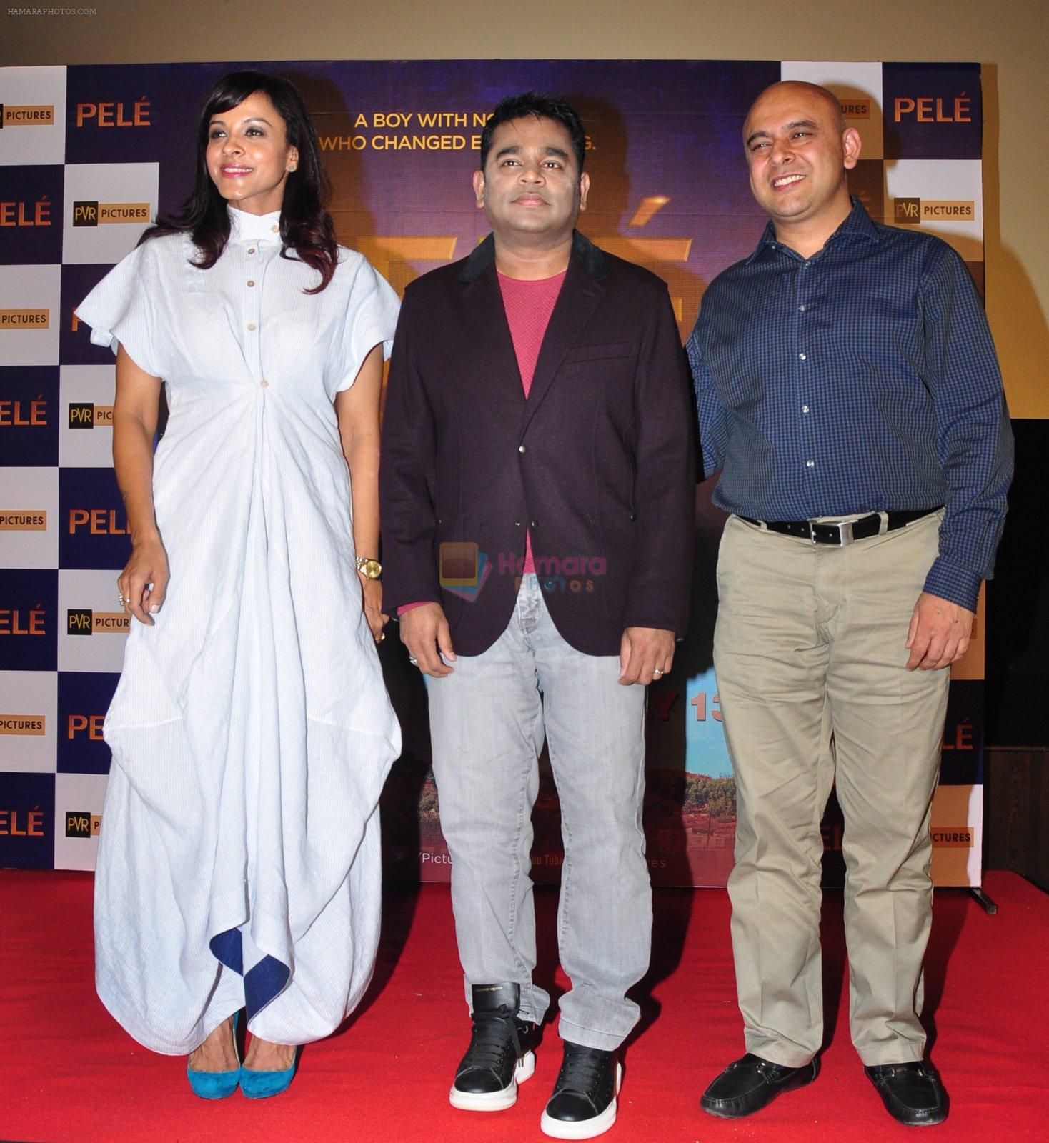 A R Rahman and Manasi Scott at Pele launch on 8th May 2016