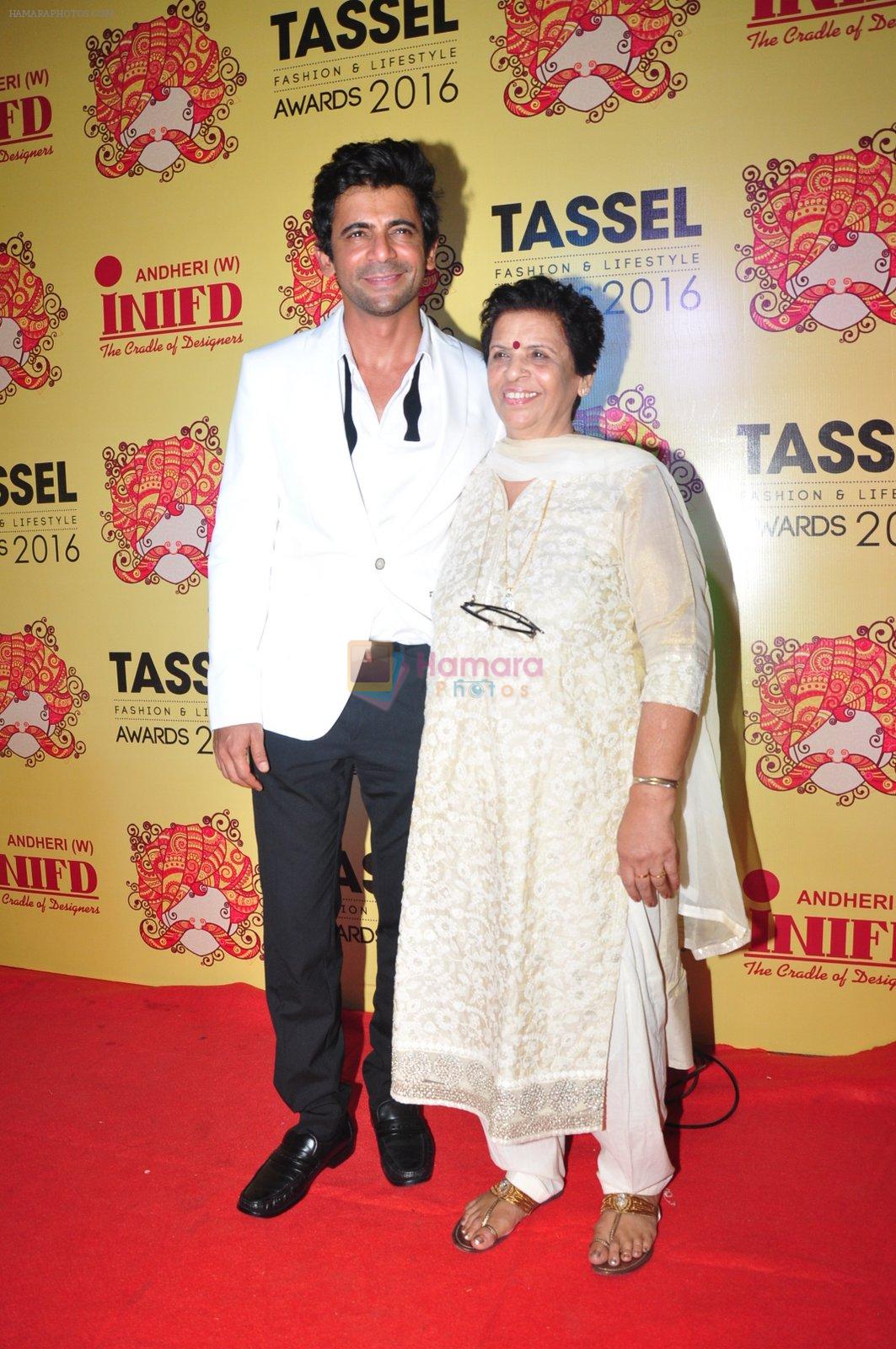 Sunil Grover at Tassel show on 8th May 2016