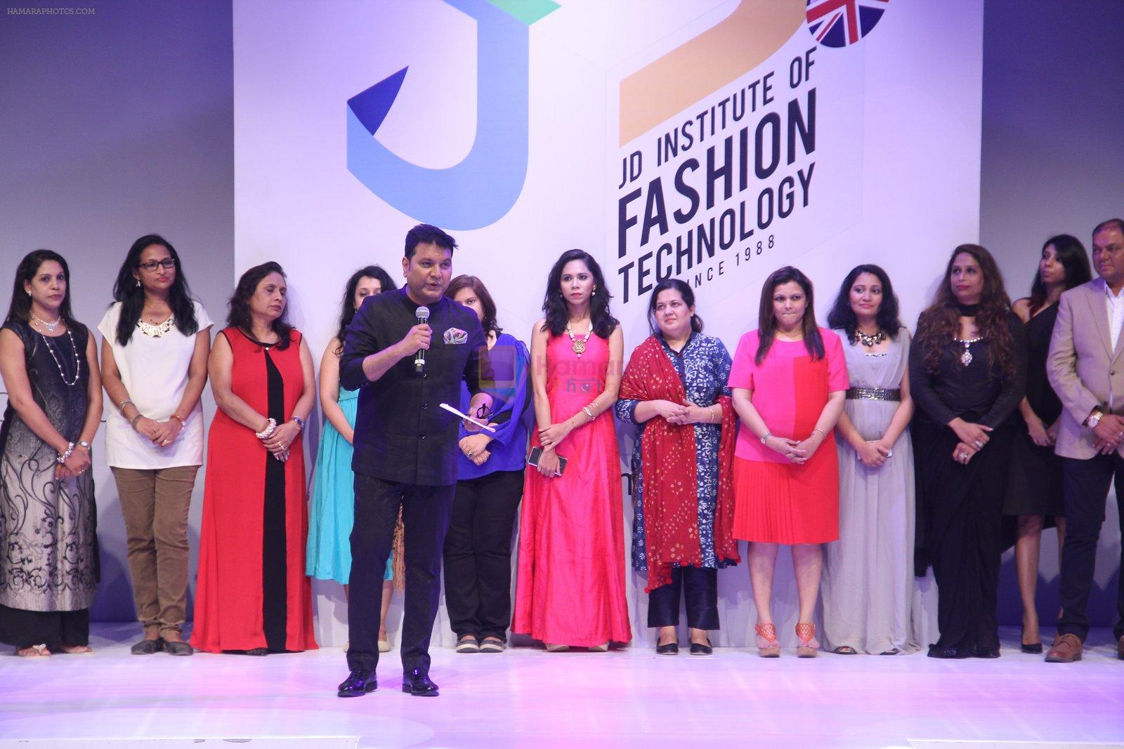 at JD Fashion Institute annual show on 10th May 2016