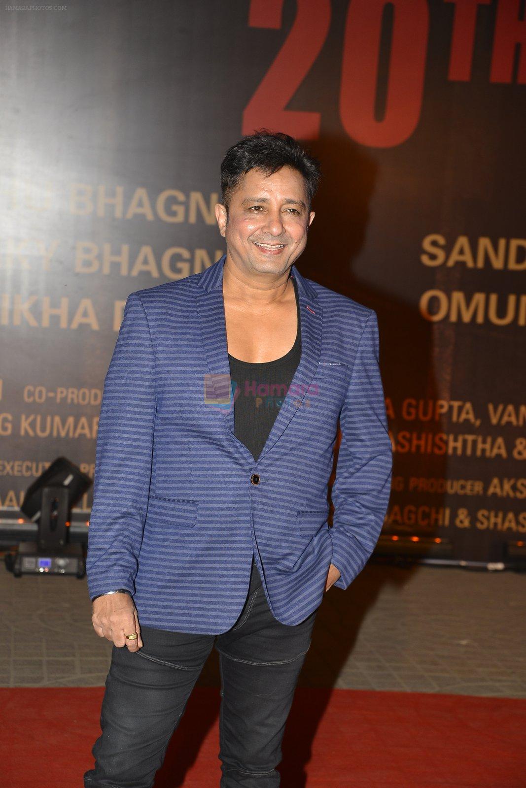 Sukhwinder Singh at Sarbjit Premiere in Mumbai on 18th May 2016
