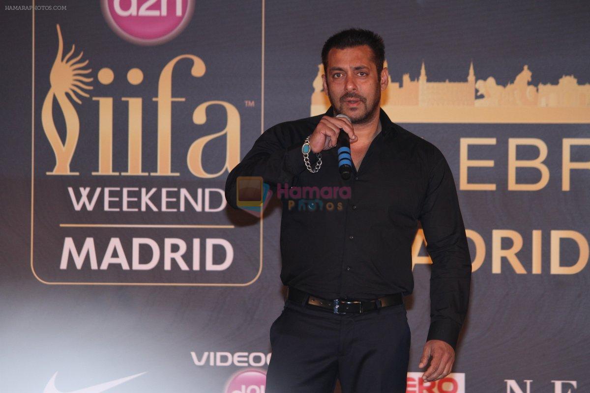 Salman Khan at IIFA Press Conference in Taj Land's End on 20th May 2016