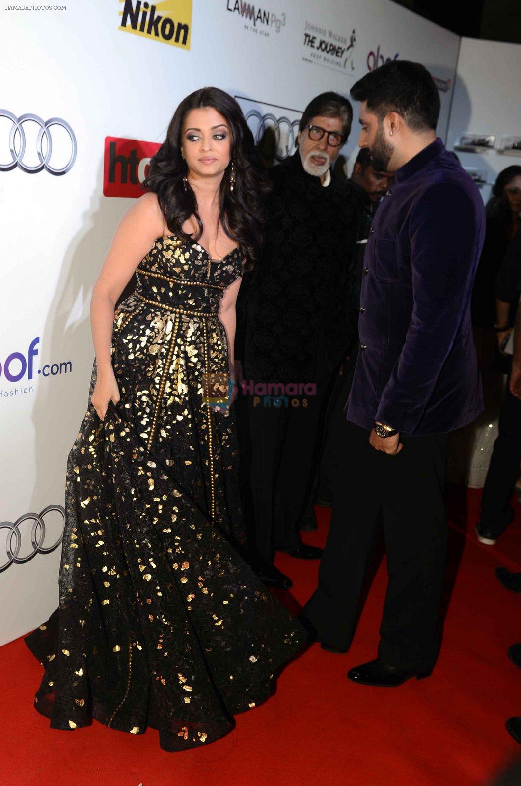 Aishwarya Rai Bachchan, Abhishek Bachchan at Ht Most Stylish Awards in Delhi on 24th May 2016