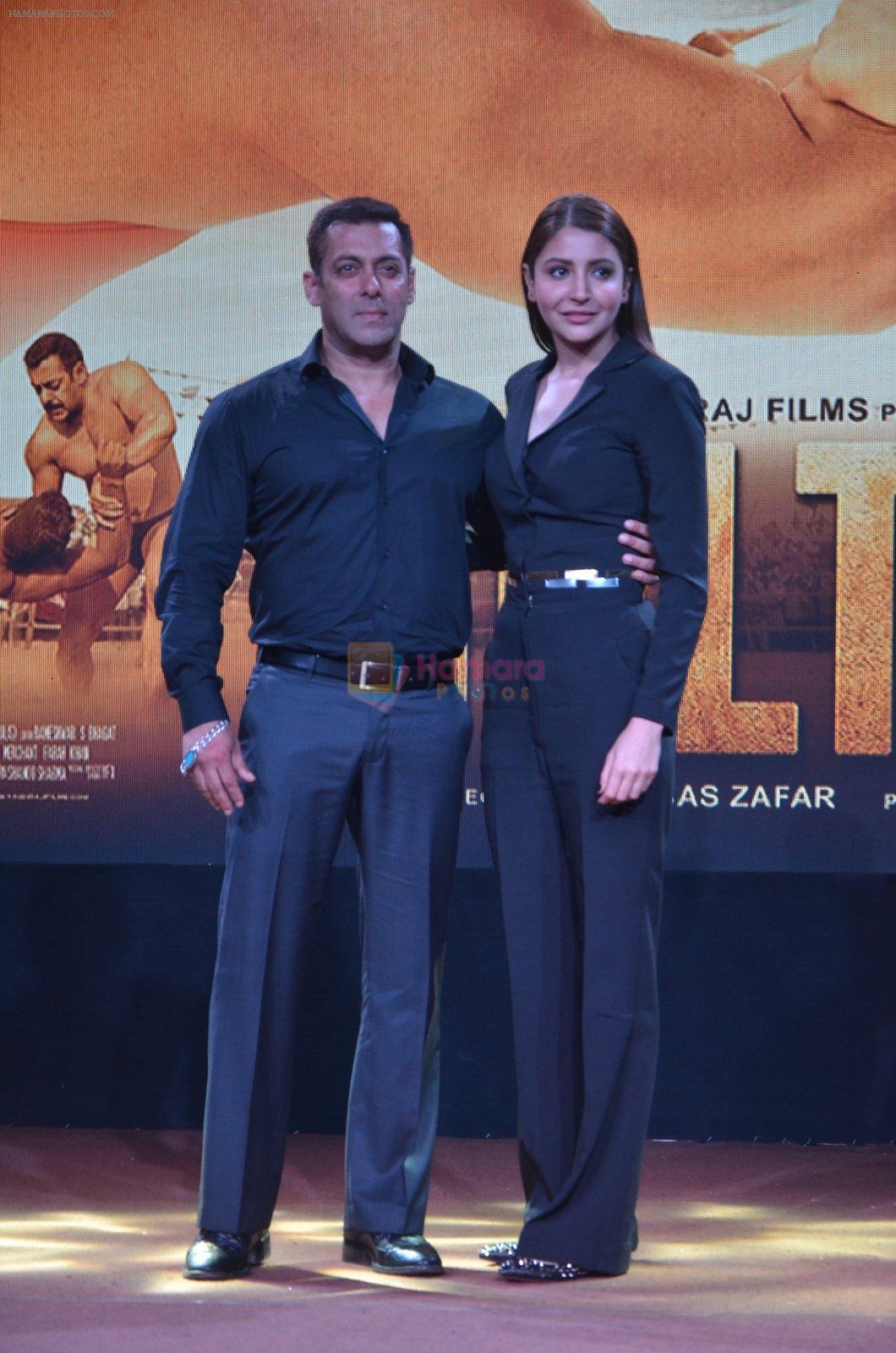Anushka Sharma, Salman Khan at Sultan Trailer Launch on 24th May 2016
