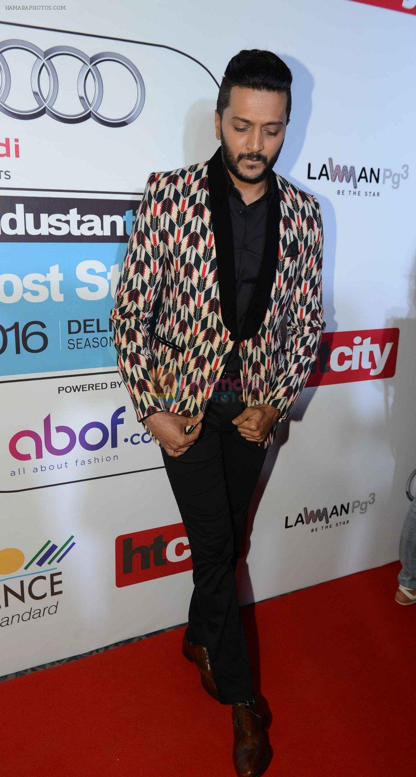 Riteish Deshmukh at Ht Most Stylish Awards in Delhi on 24th May 2016
