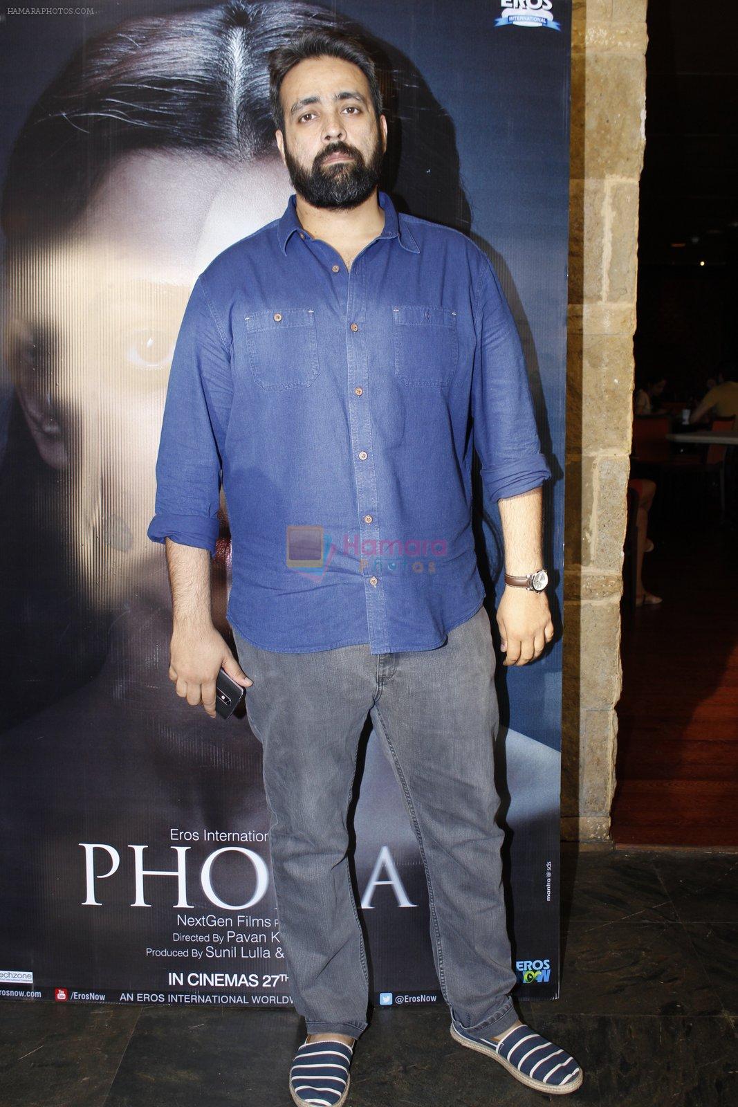 Pawan Kripalani promotes Phobia in Mumbai on 25th May 2016