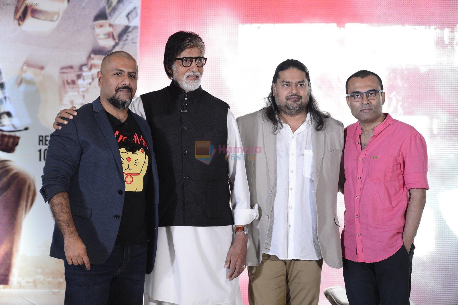 Amitabh Bachchan, Vishal Dadlani at New Song Released at the TE3N Music Launch in Mumbai on 27th May 2016