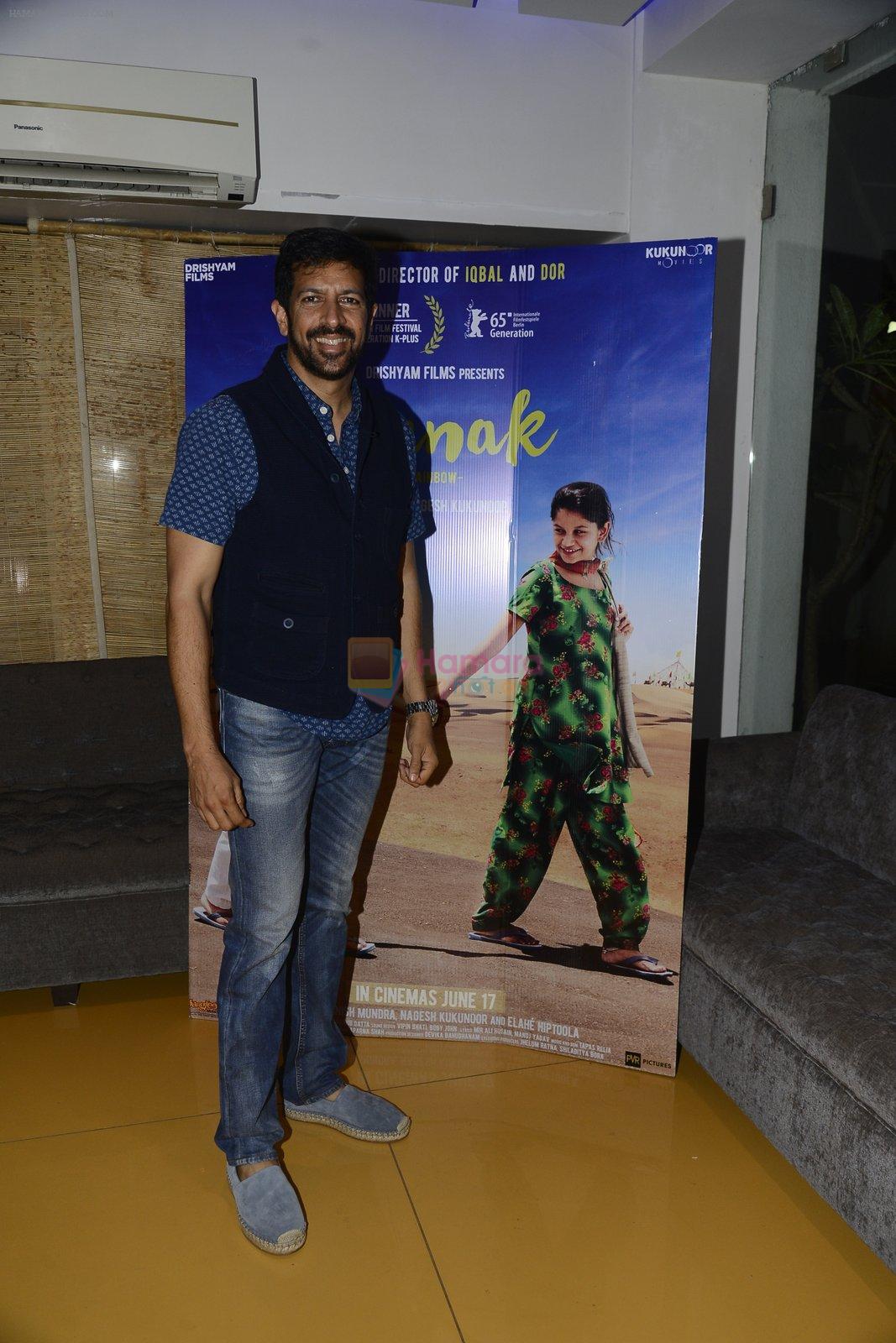Kabir Khan at Dhanak film screening in Mumbai on 29th May 2016
