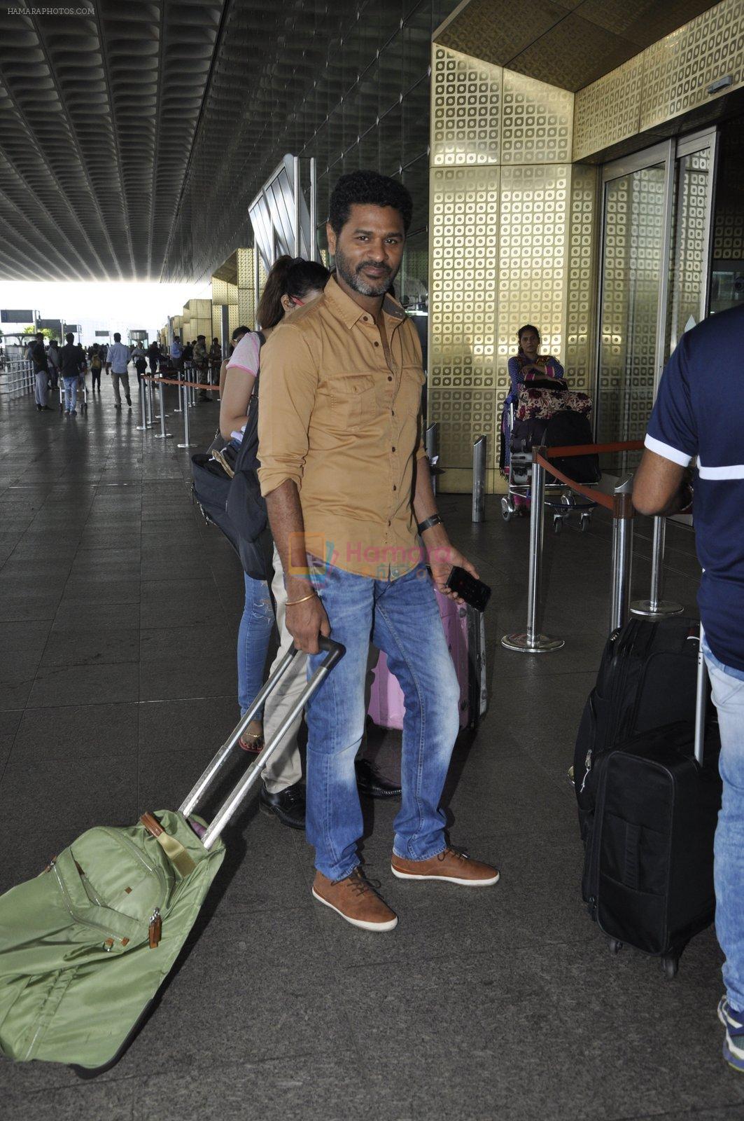 Prabhu Deva snapped at airport in Mumbai on 3rd June 2016