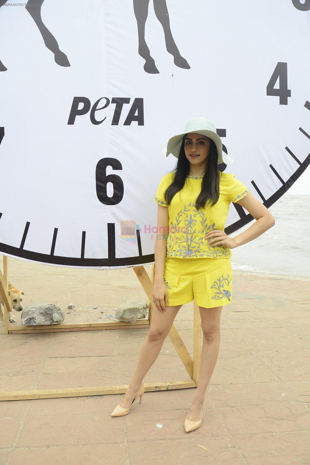 Adah Sharma against Victoria's for PETA on 6th June 2016