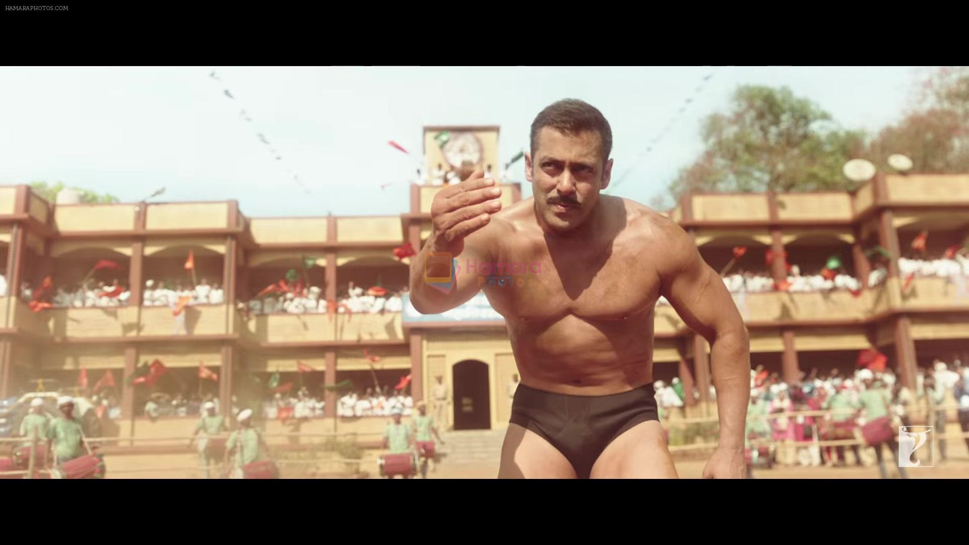 Salman Khan in Sultan Movie Still