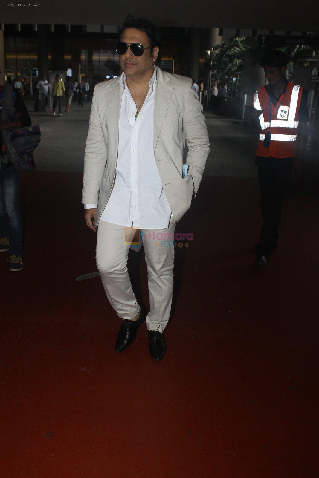 Govinda snapped at airport on 9th June 2016
