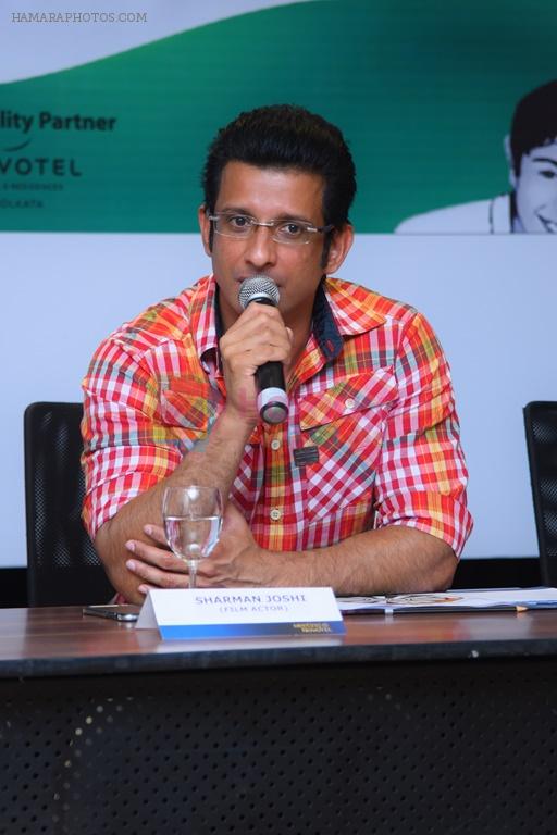 Sharman Joshi at the Press Conference for the announcement and signing of Brand Ambassador of global movement Round Table India - 1