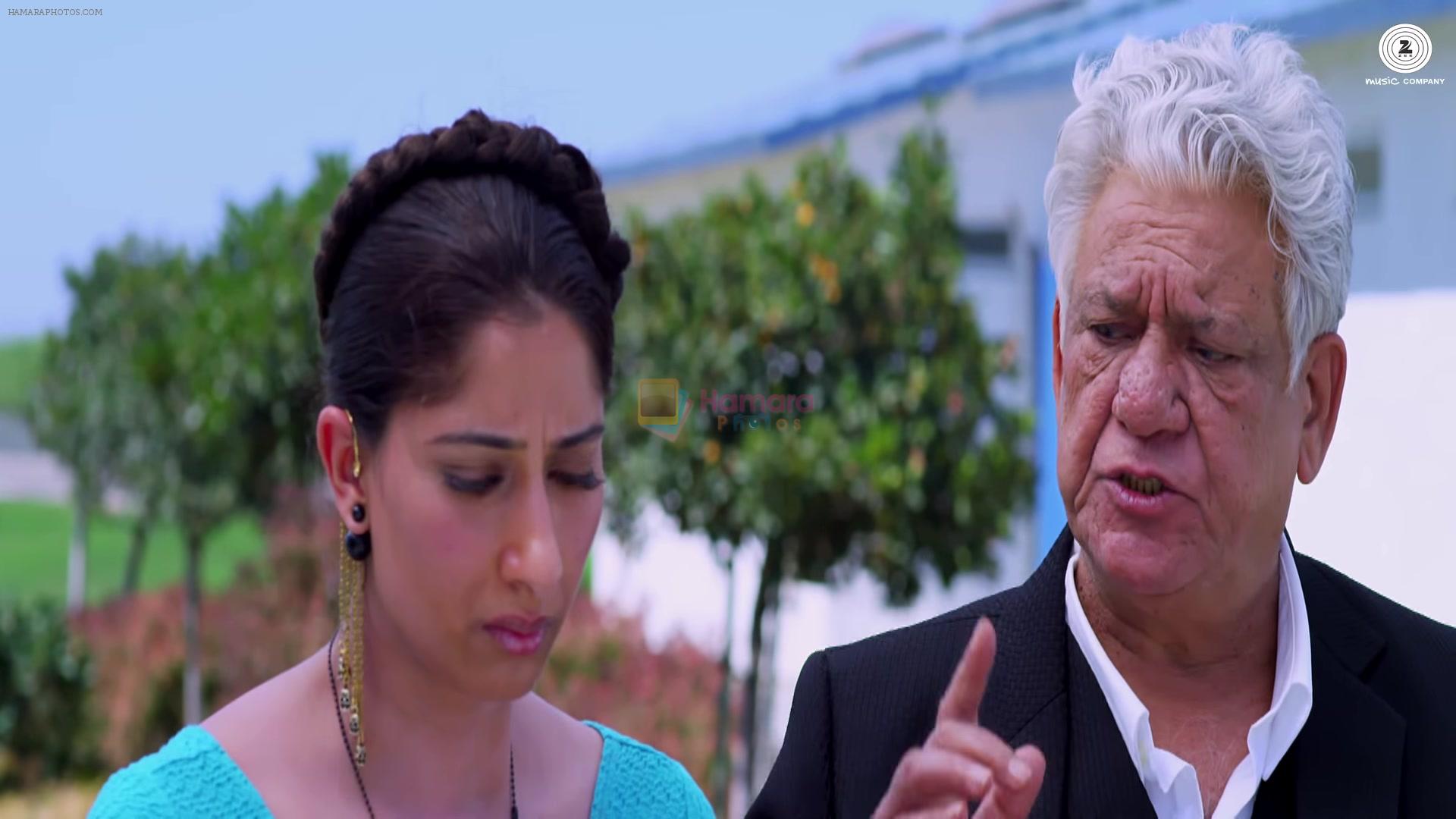 Niharica Raizada and Om Puri in Waarrior Savitri Movie Stills