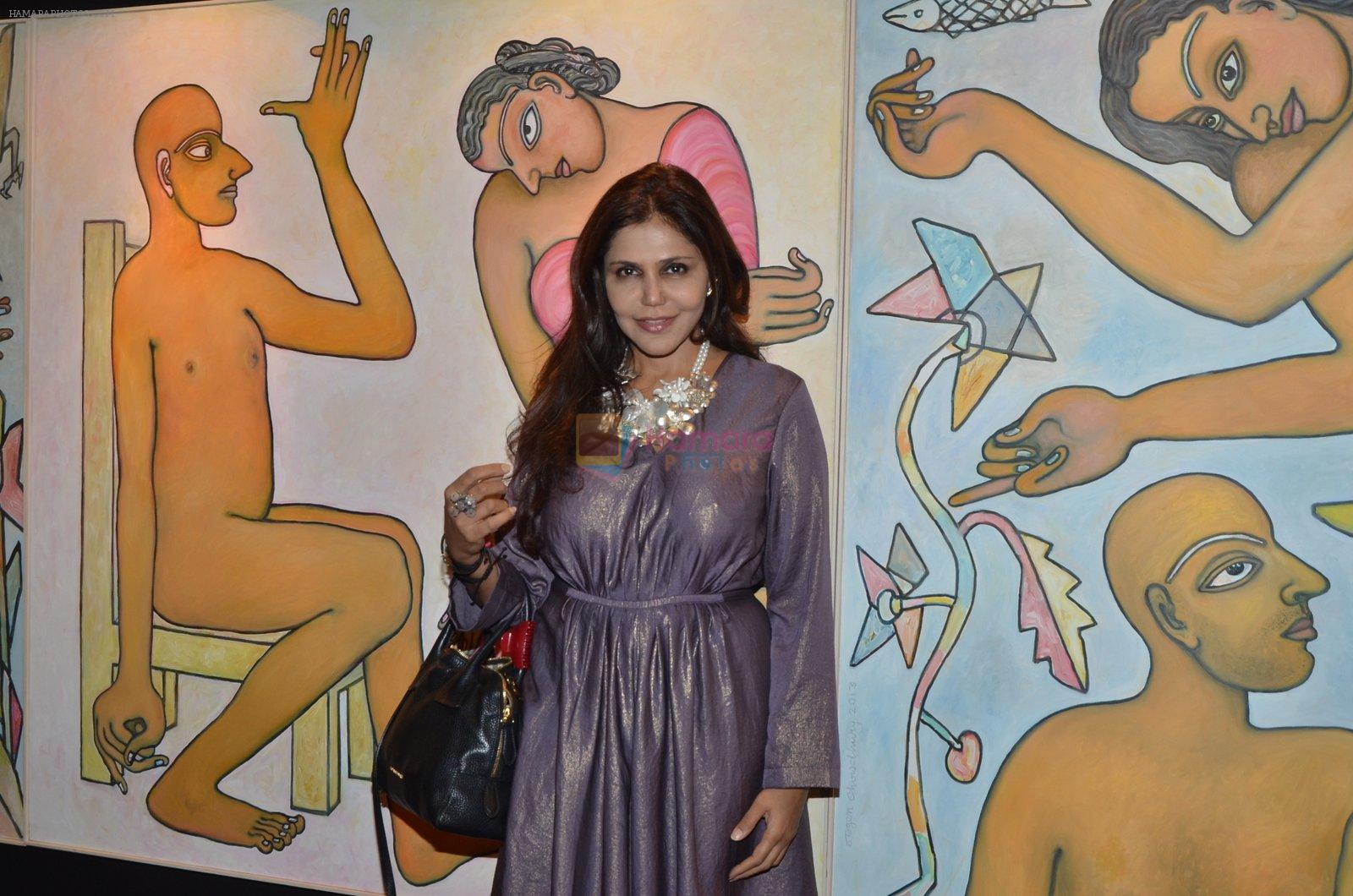 Nisha Jamwal at Jogen Chaudhry's art event hosted by Gayatri Ruia and ST Regis on 10th June 2016