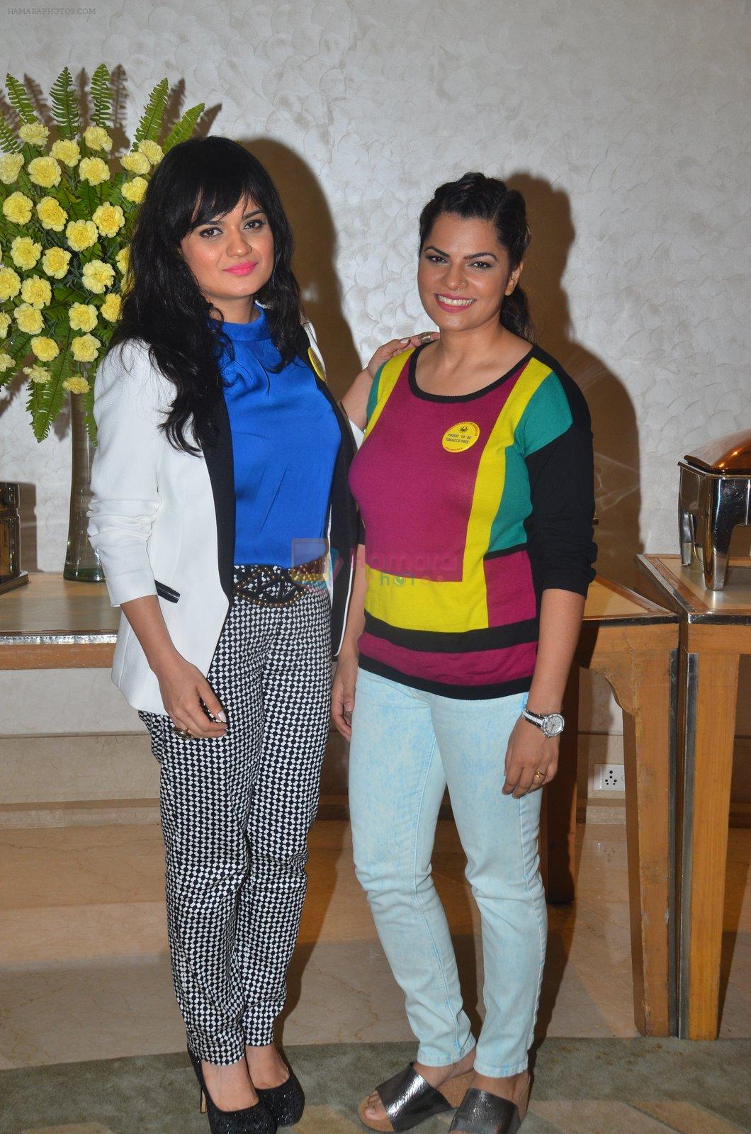 Mamta Sharma and Aditi Singh Sharma at an event to support fight against Tobacco and Cancer and the cause in Mumbai on 11th June 2016