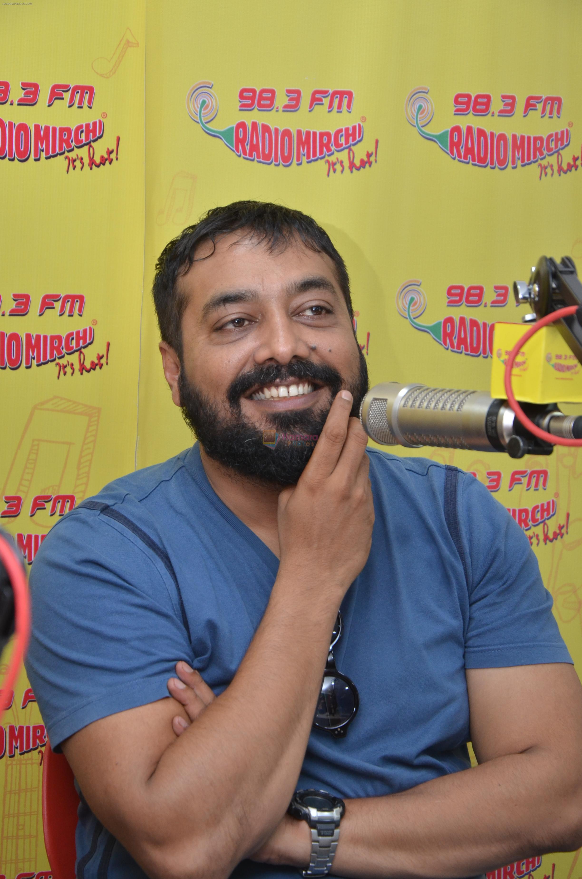 Anurag Kashap at Radio Mirchi Studio for movie Raman Raghav 2.0 on June 13th 2016