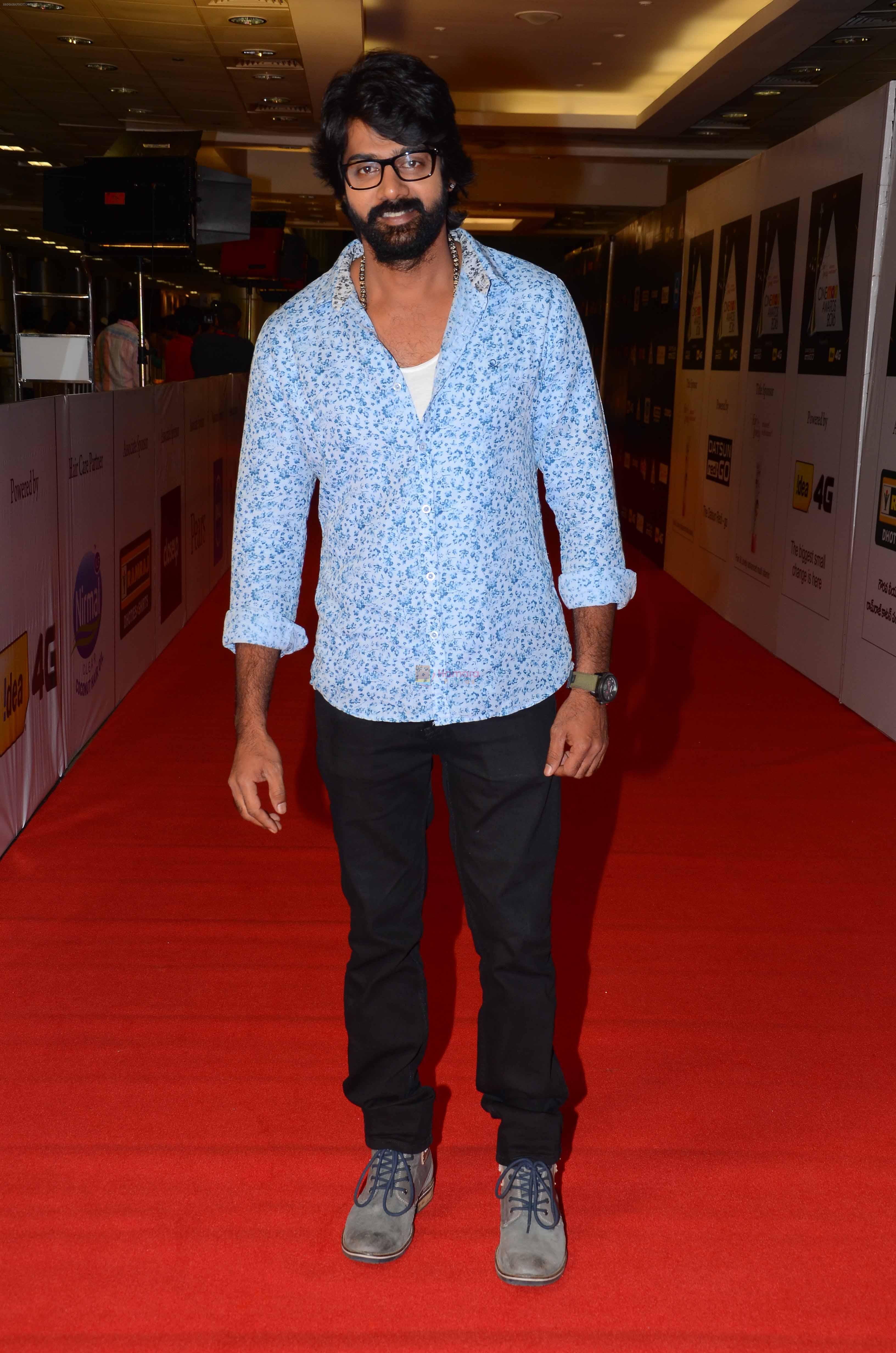 at CINEMAA AWARDS red carpet on 13th June 2016