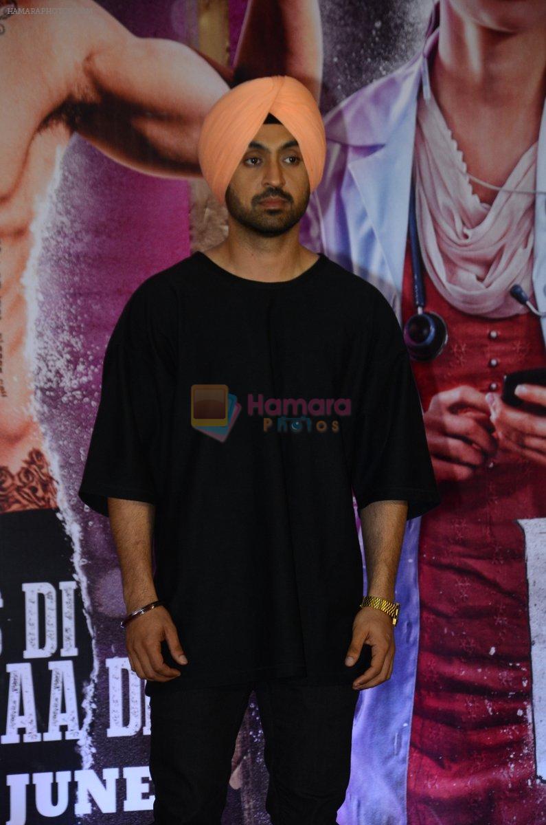 Diljit Dosanjh at the Press Conference of Udta Punjab in J W Marriott on 14th June 2016