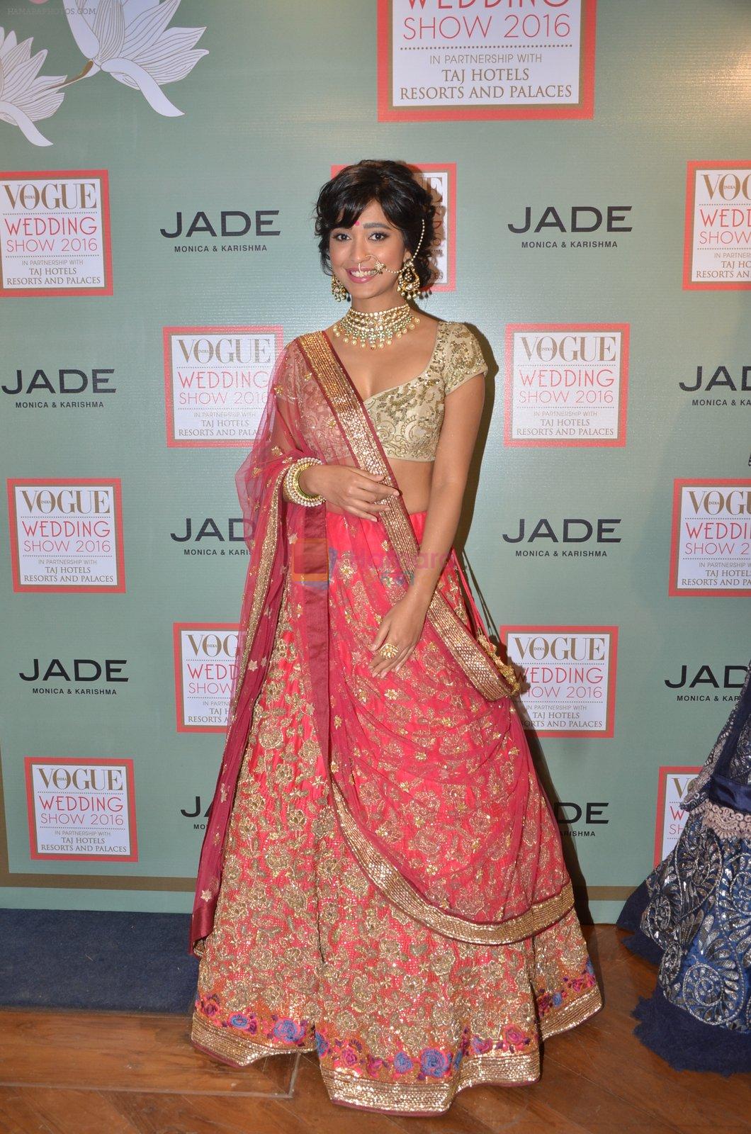 Sayani Gupta at Vogue wedding show on 15th June 2016