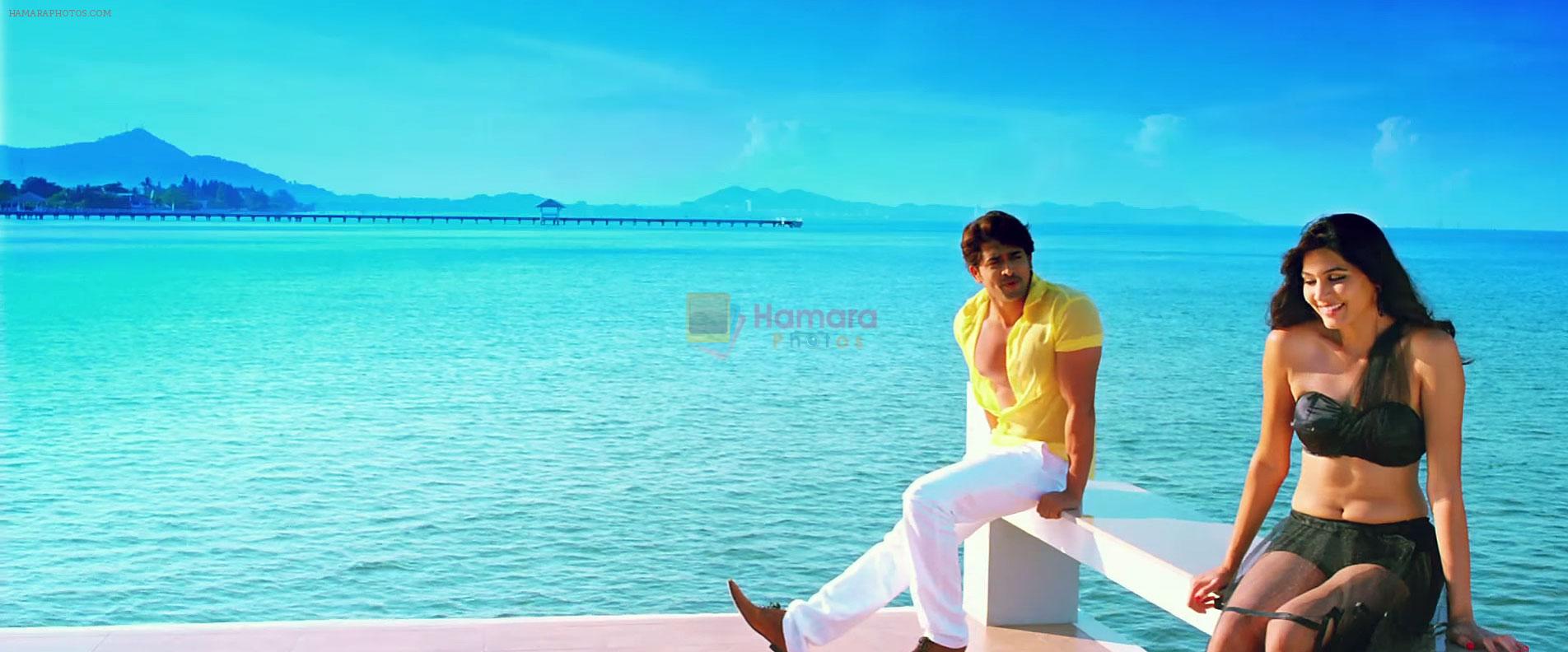 Chandan Kumar, Sangeetha Chauhan in Luv U Alia Movie Still