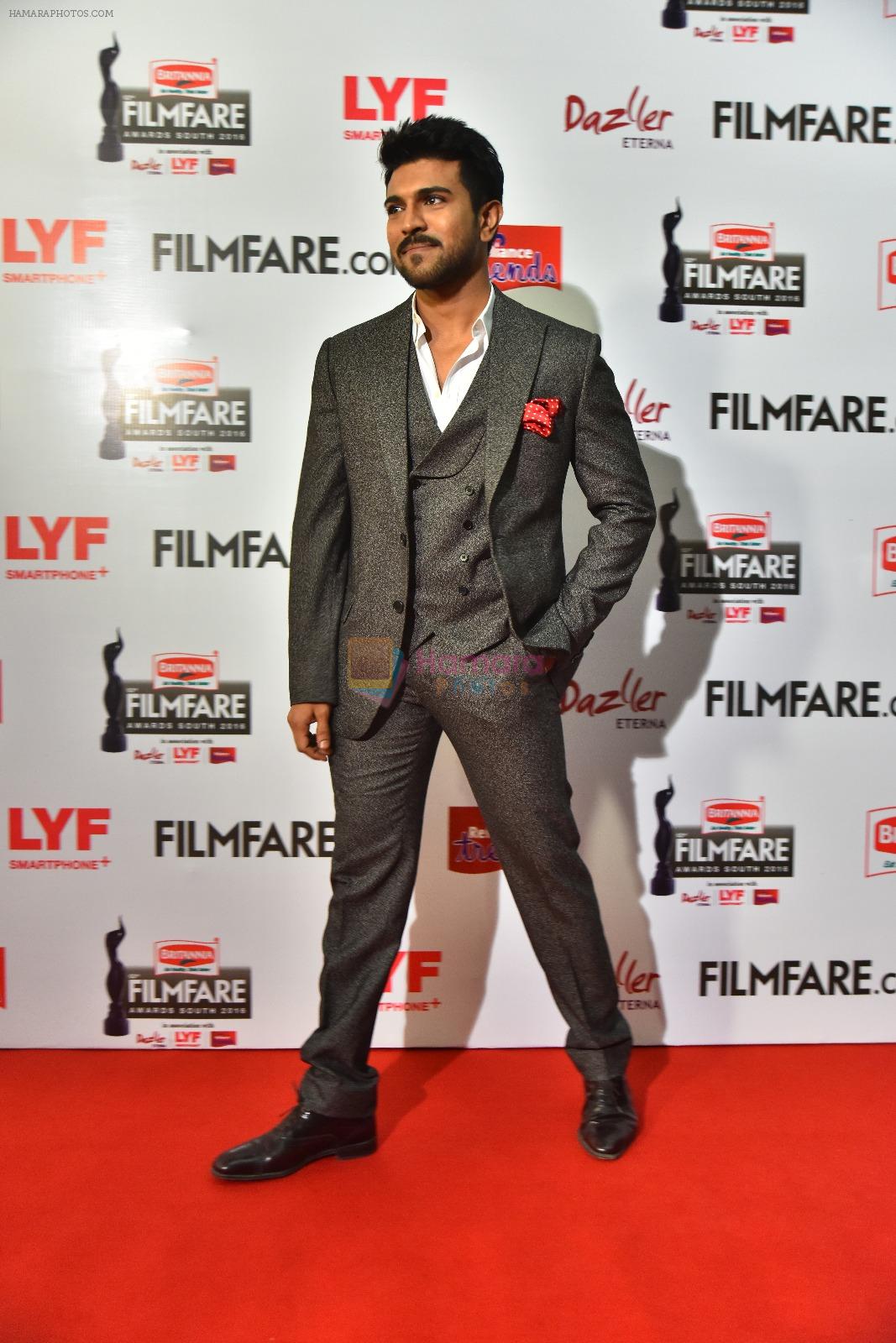 Ram Charan at Film Fare Awards South 2016