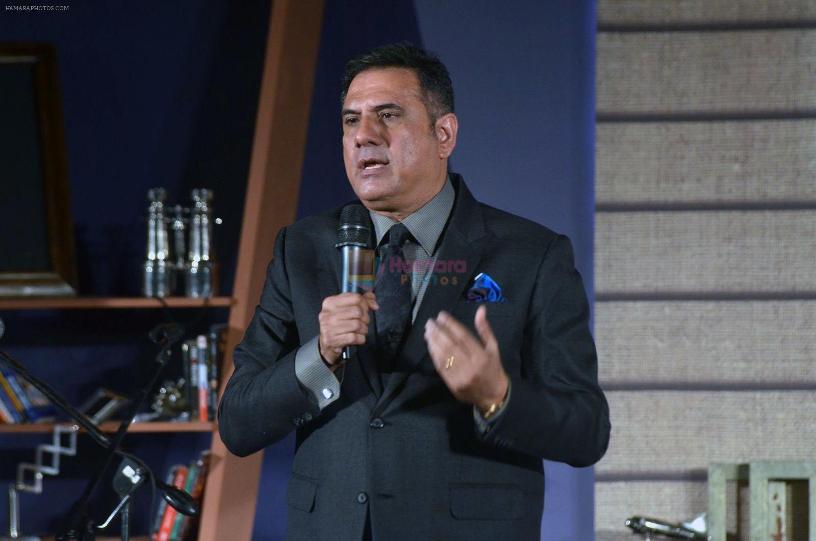 Bollywood actor Boman Irani speaks on style during the Blenders Pride Reserve Collection in Mumbai, India on June 18, 2016
