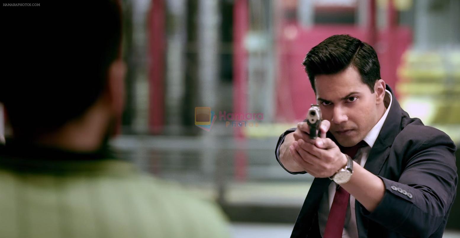 Varun Dhawan as Junaid Ansari in Dishoom Movie Still