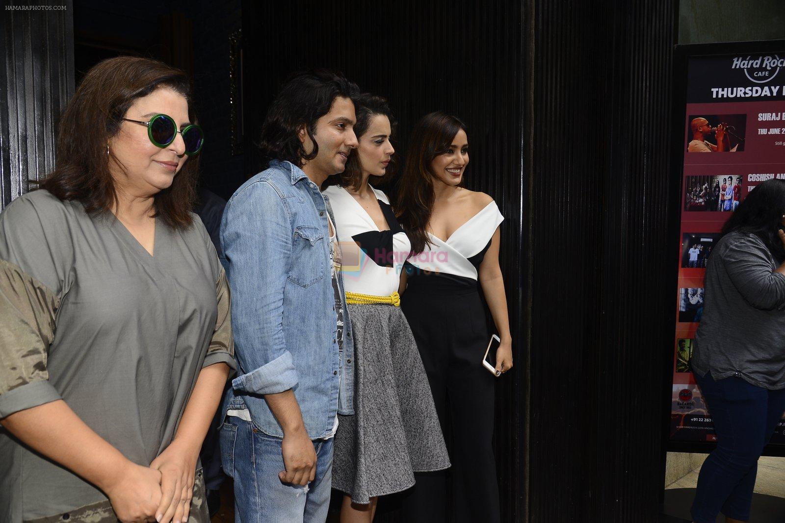 Kangana Ranaut, Neha Sharma,Farah Khan, Shirish Kunder at Kriti film premiere on 22nd June 2016