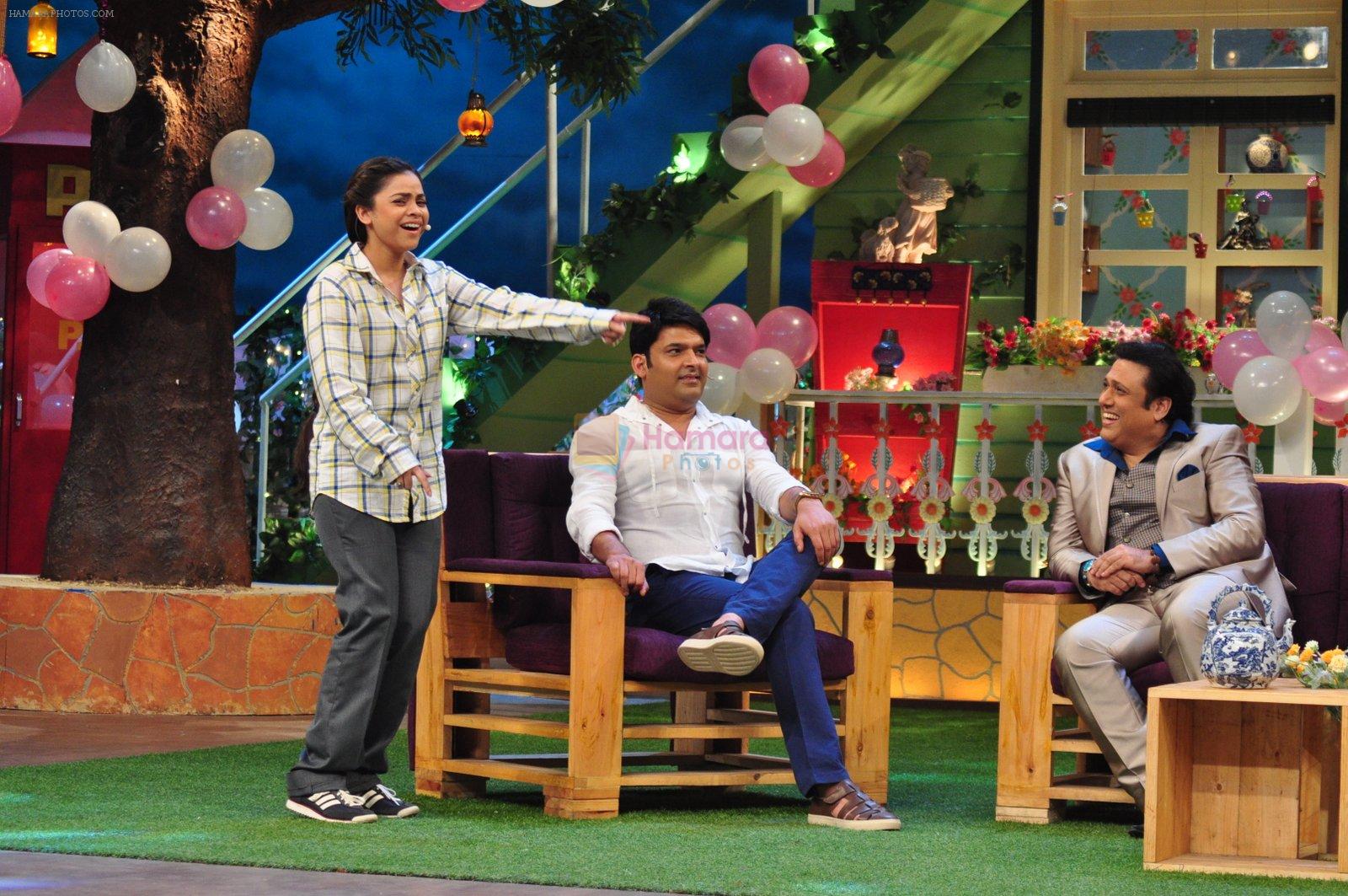 Govinda on the sets of The Kapil Sharma show on 22nd June 2016