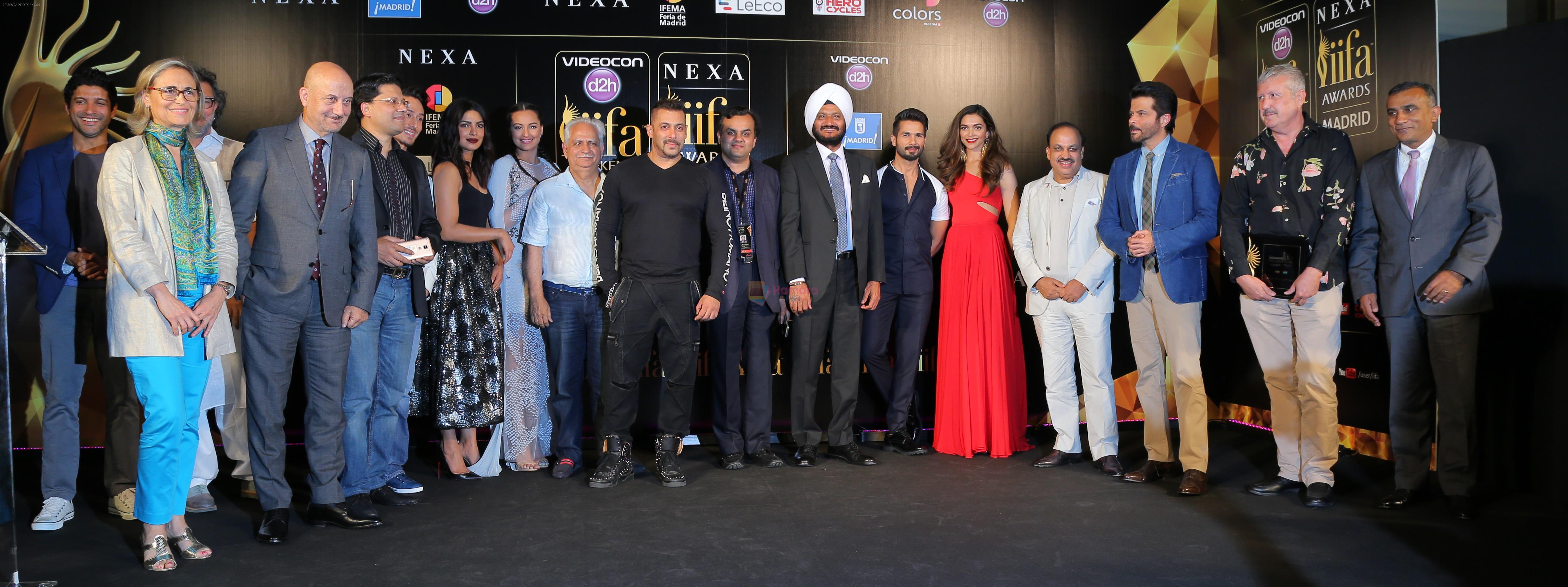 Noted Dignitaries and Friends of IIFA At The IIFA 2016 Opening Press Conference In Madrid
