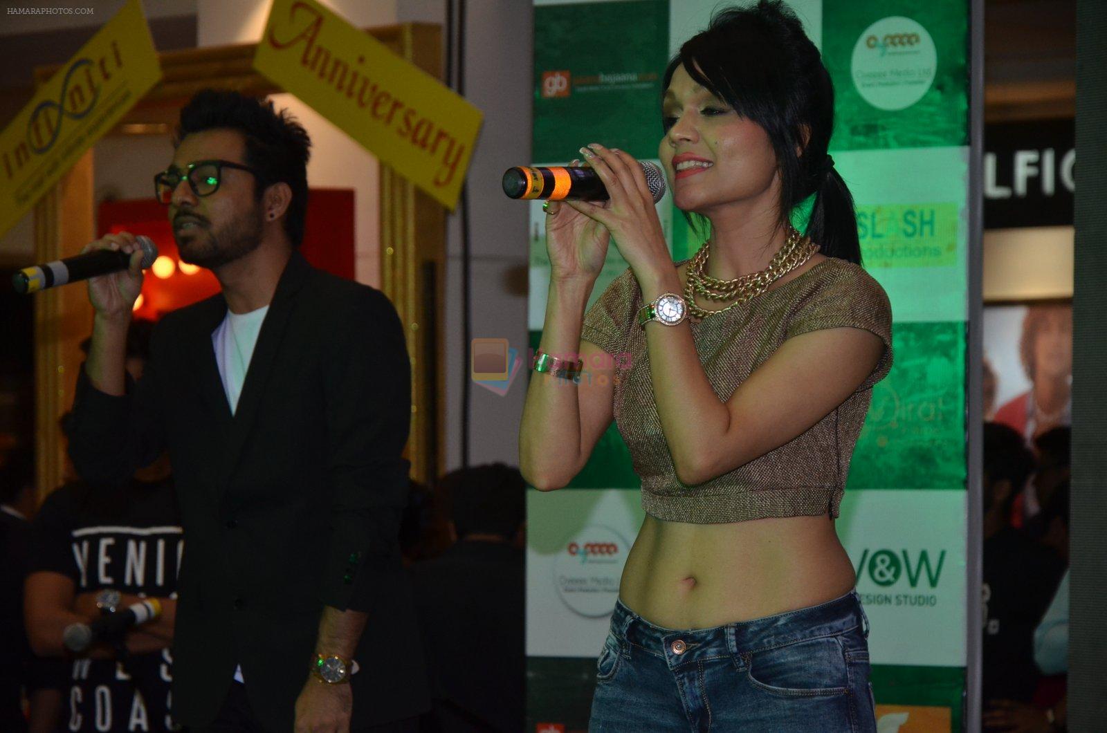 Bollywood singers  Tony Kakkar and Sonu Kakkar during the music launch of the film Fever in Mumbai, India on June 24, 2016