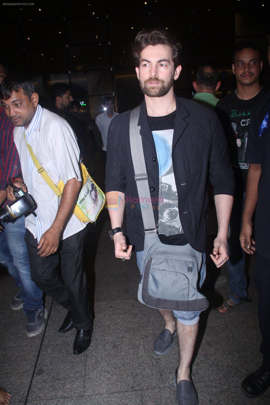 Neil Nitin Mukesh at the airport on June 26, 2016
