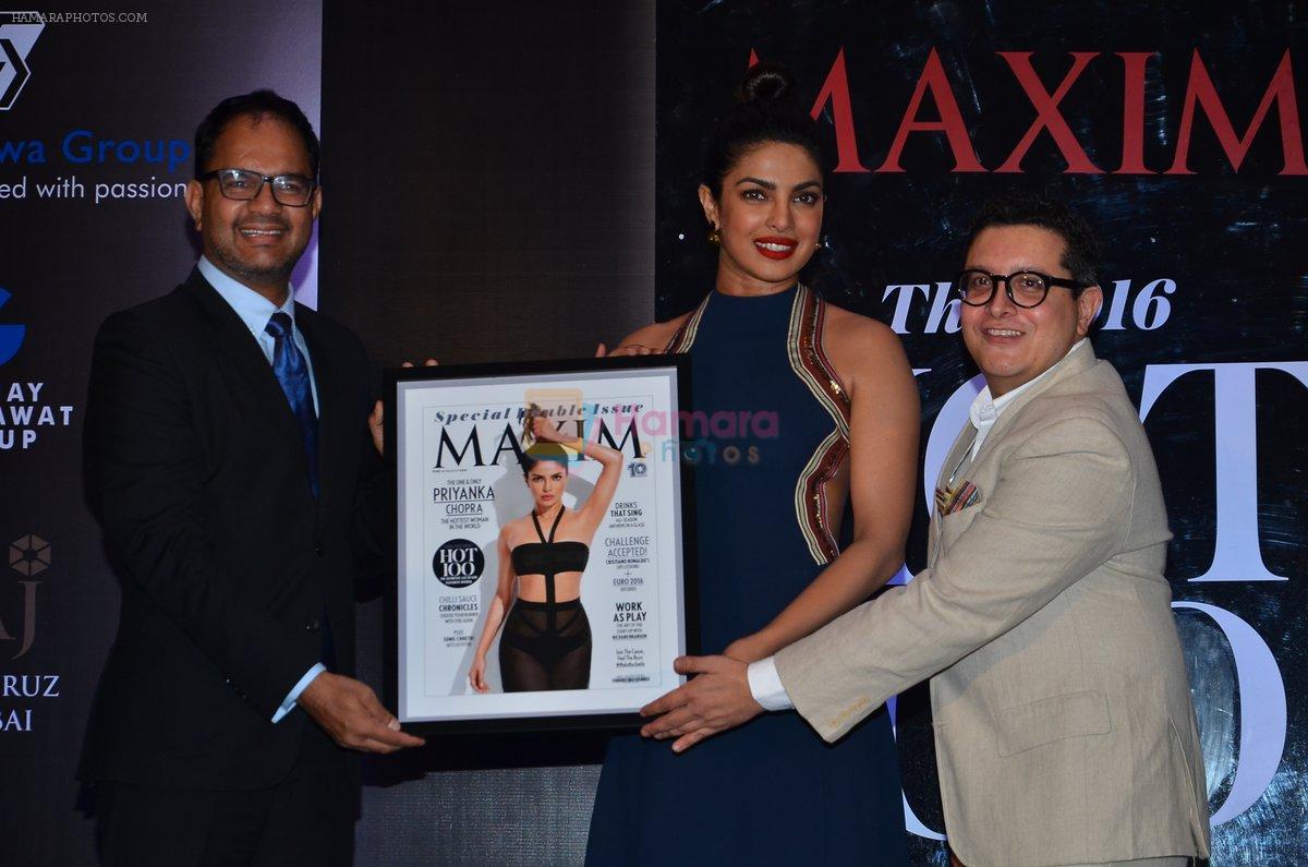 Priyanka Chopra graces the launch of Maxim India cover on 30th June 2016