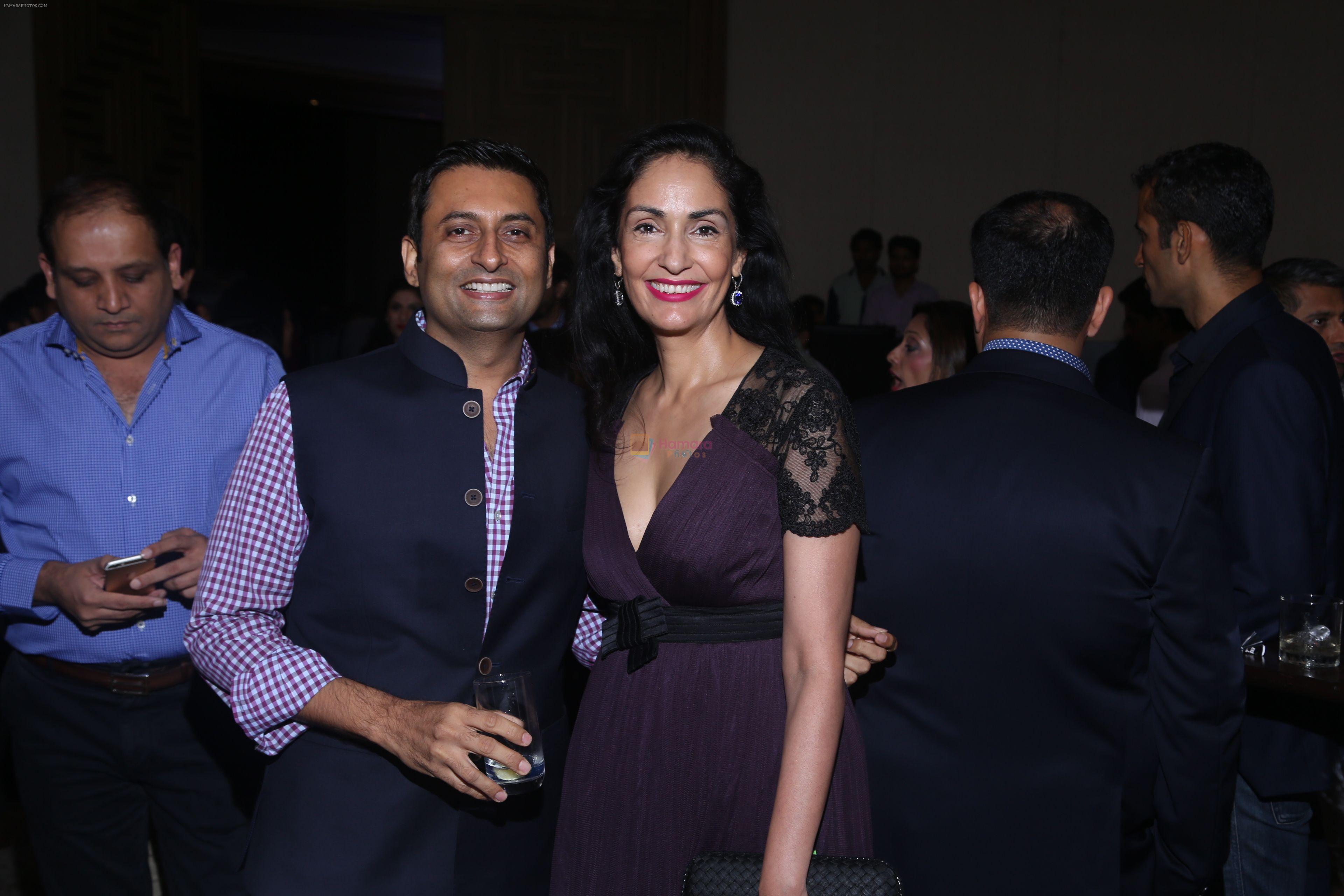 Arjun Mehra, Publishing Director, Cond� Nast India with Simar Duggal at GQ 50 Most Influential Young Indians of 2016