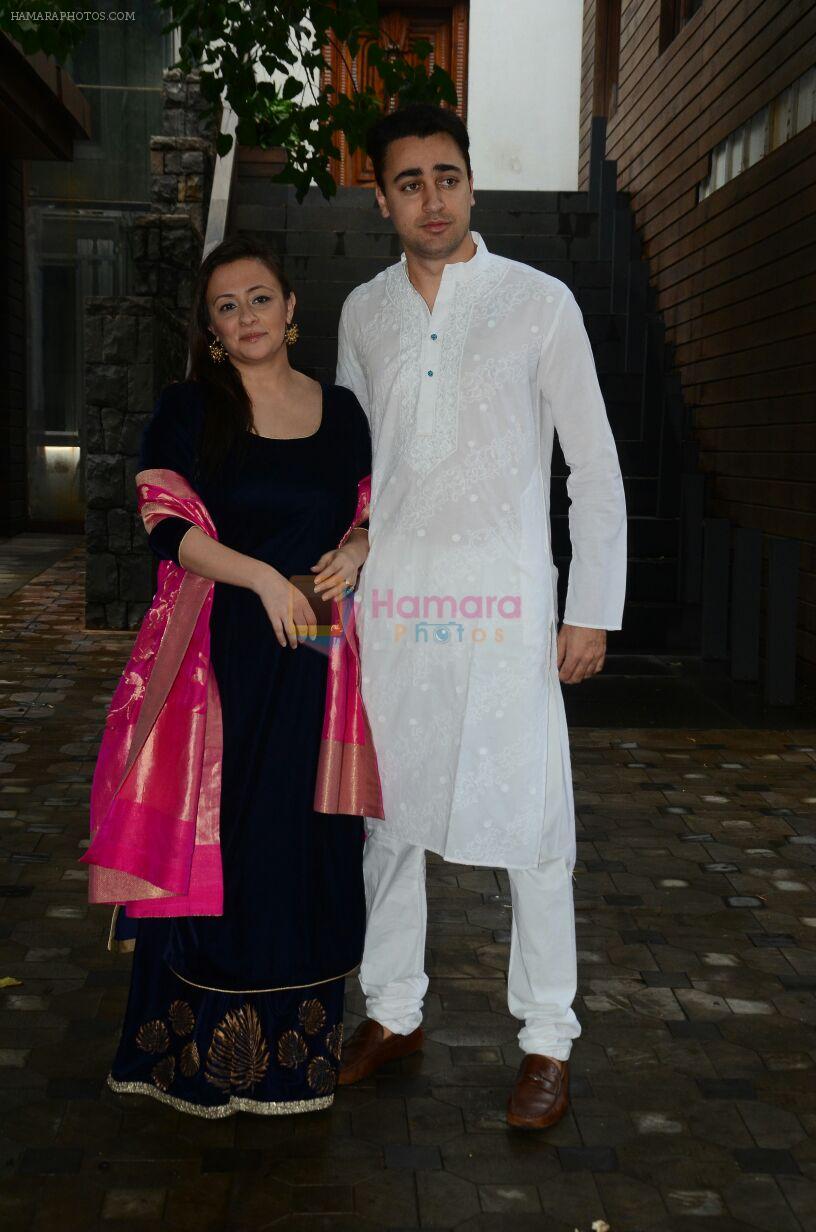 Imran Khan, Avantika Malik at Aamir Khan's Eid Celebration on 7th July 2016