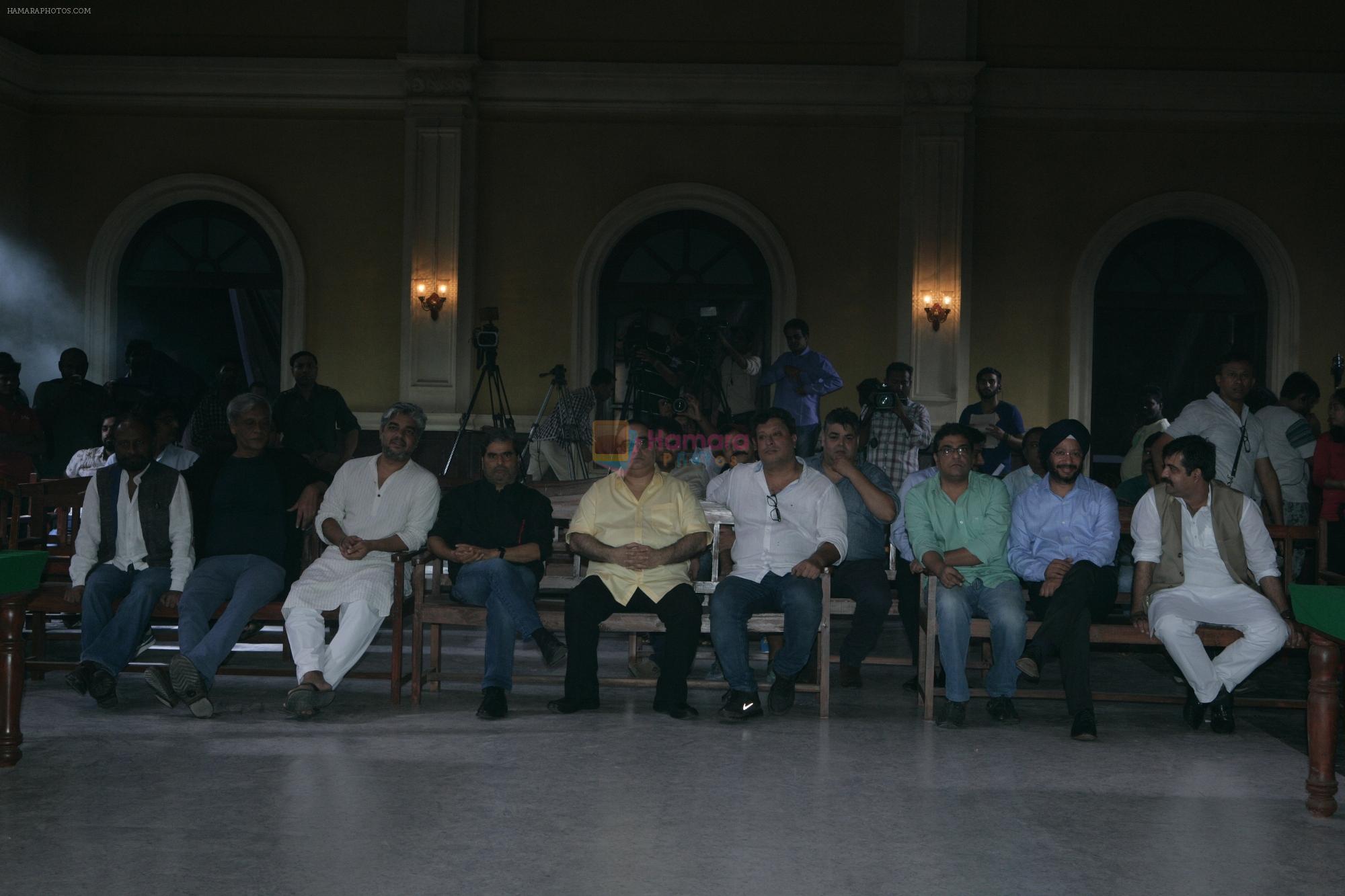 tigmanshu dhulia with guest directors and producer at the launch of Tigmanshu Dhulia's Raag Desh on 7th July 2016