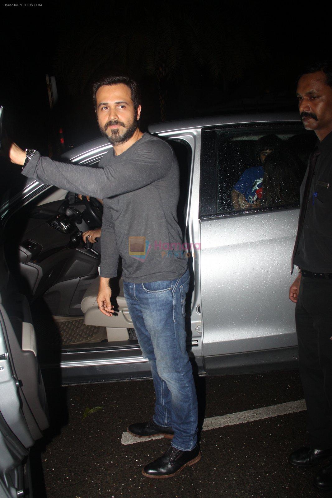 Emraan Hashmi snapped in BKC for dinner on 8th July 2016