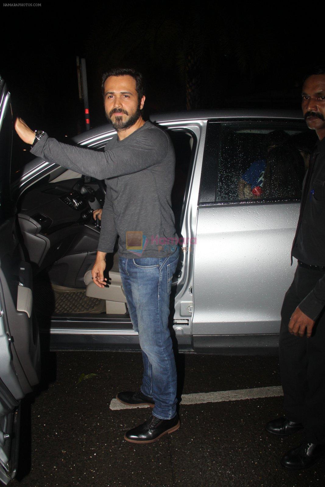 Emraan Hashmi snapped in BKC for dinner on 8th July 2016