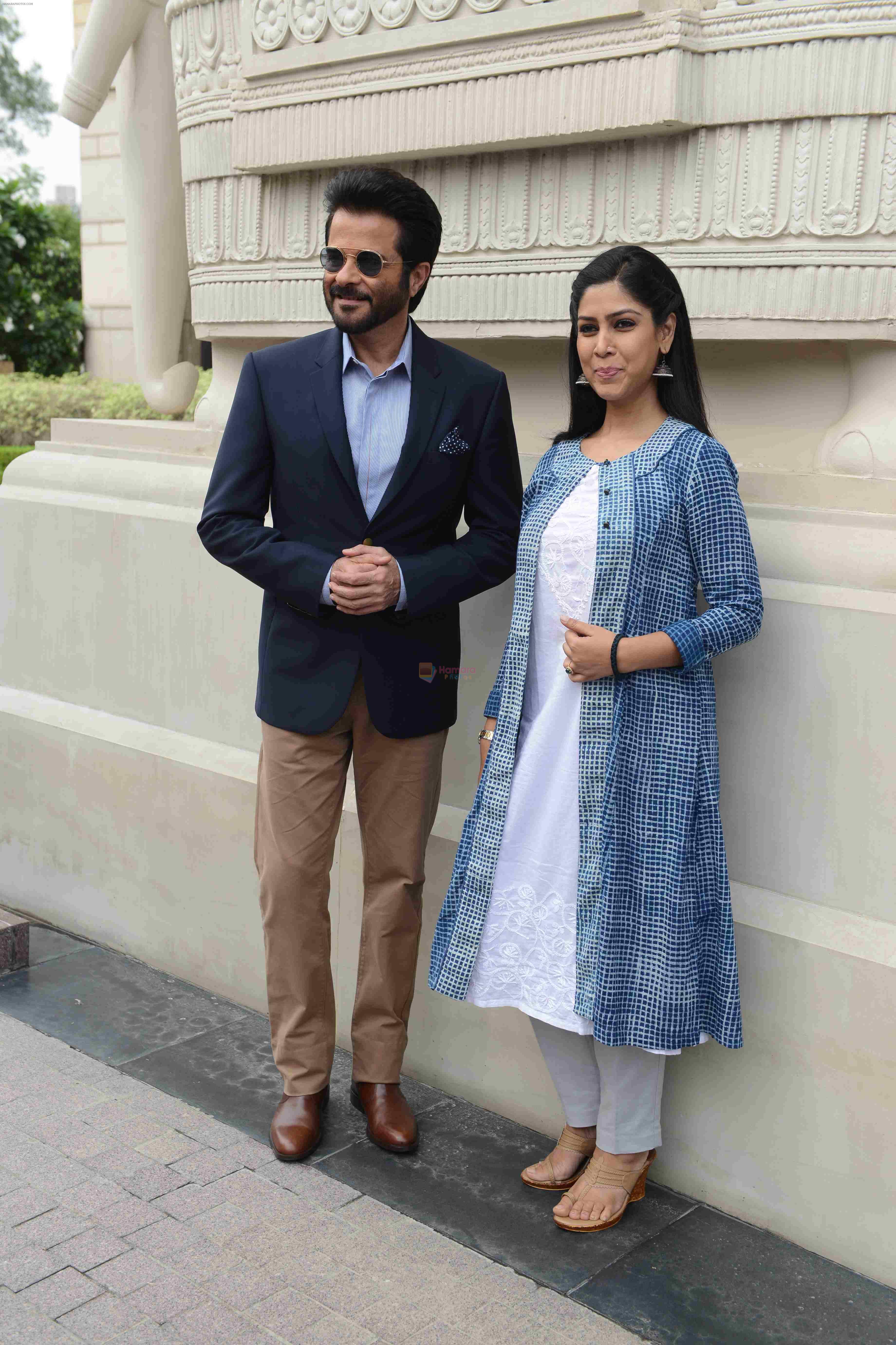 Anil Kapoor, Sakshi Tanwar at 24 serial promotions in Mumbai on 8th July 2016