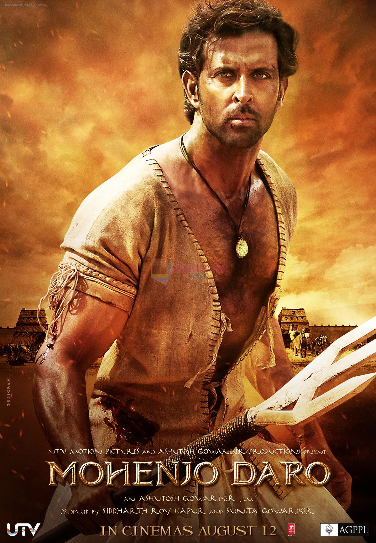 Hrithik Roshan in Mohenjo Daro Poster